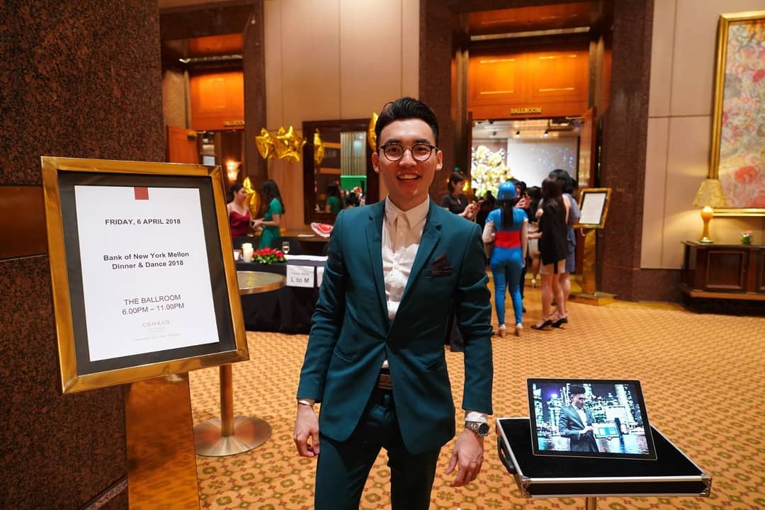 ipad magician for event