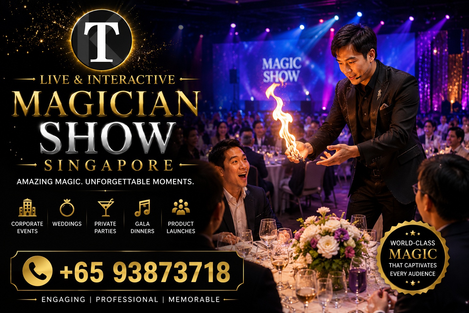 magician show singapore